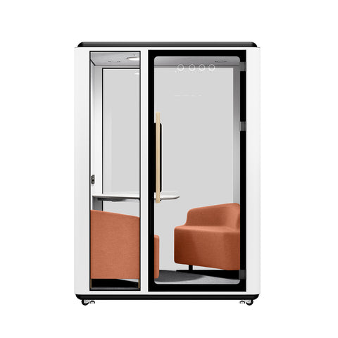 Volferda Air Duo Mobile Office Pod Booth(White)