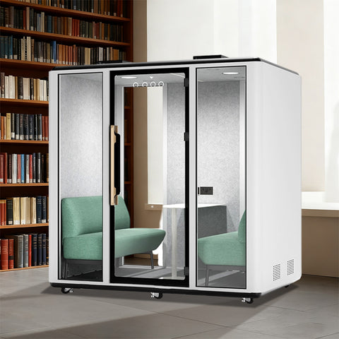 Volferda Air Team Mobile Office Pod Booth(White)