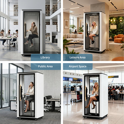 Vestael Air Solo Soundproof Office Pod