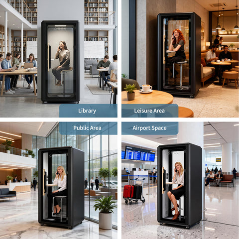 Vestael Air Solo Soundproof Office Pod
