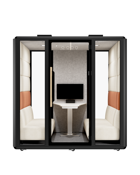 Volferda Air Group Mobile Office Pod Booth(Black)