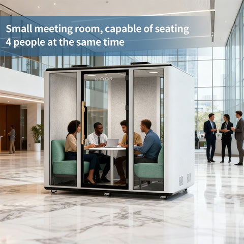 Volferda Air Team Mobile Office Pod Booth(White)