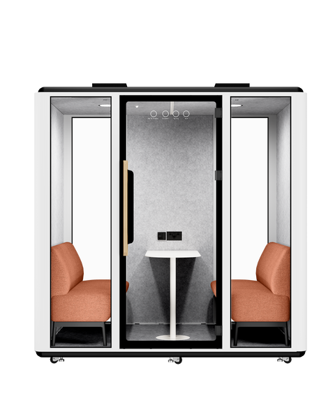 Volferda Air Team Mobile Office Pod Booth(White)