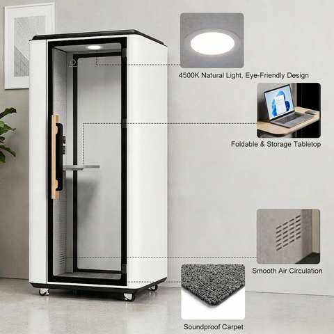 Vestael Air Solo Soundproof Office Pod
