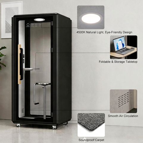 Vestael Air Solo Soundproof Office Pod