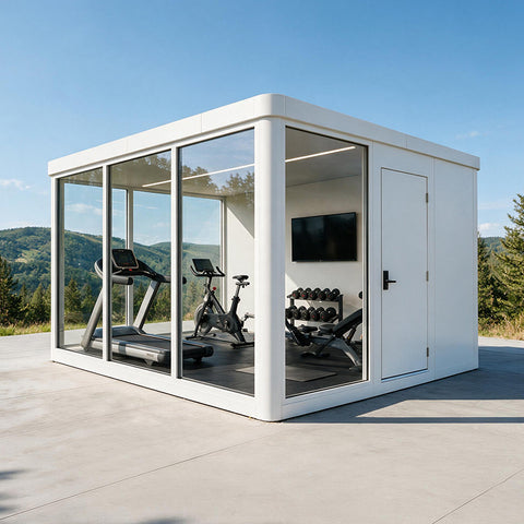 Vestael Modular Pods,ADUs/Prefab Studios Suitable for Office Work, Exercise and Dining in The Backyard T10